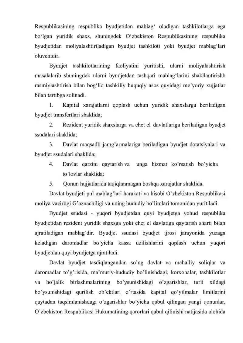 Davlat byudjeti ijrosi hisobining tashkiliy uslubiy jihatlari 3