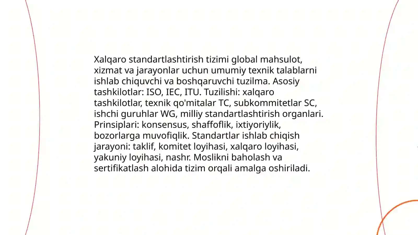Xalqaro standartlashtirish 3