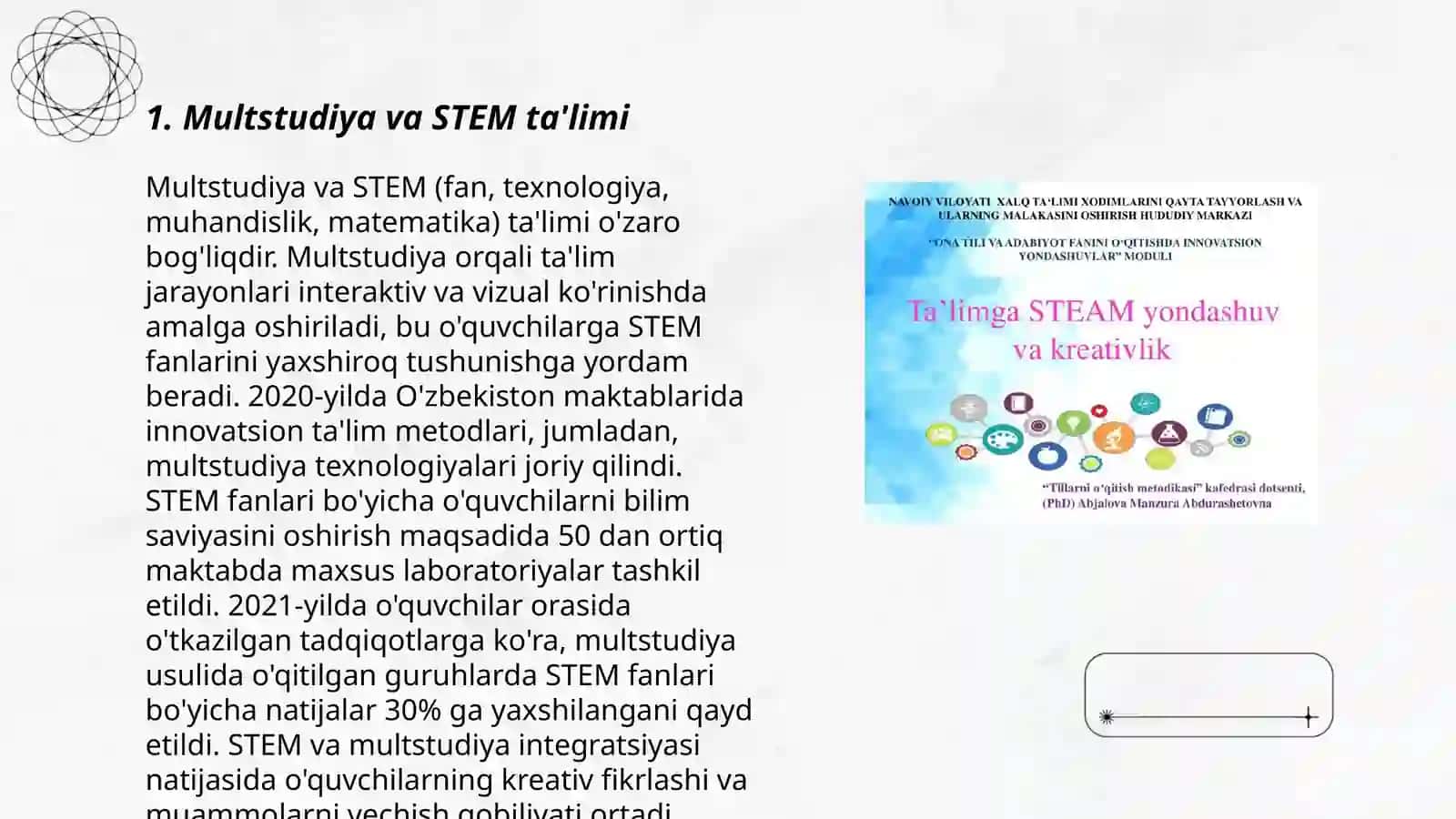 Multstudiya va STEM ta'limi 3