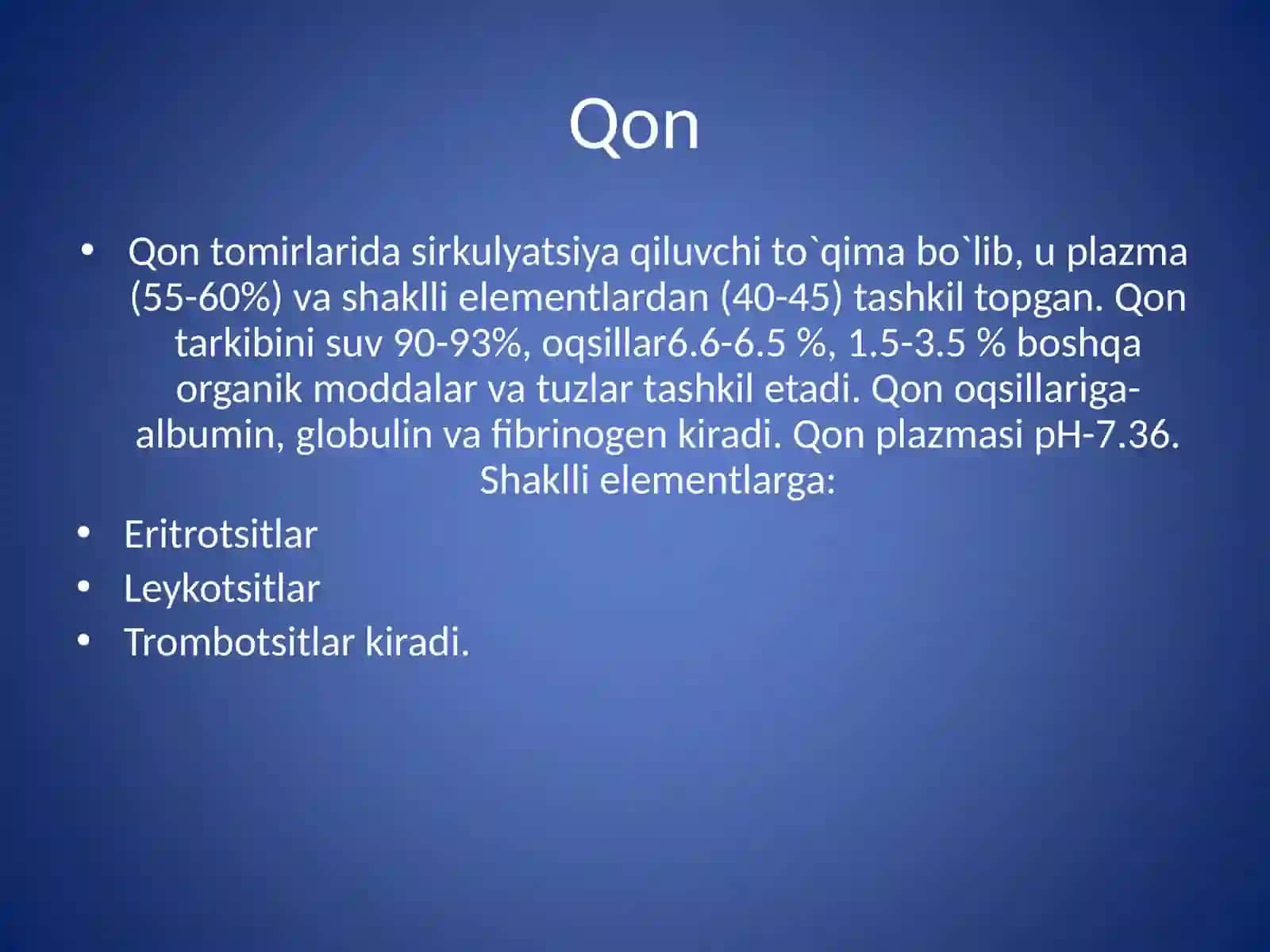 Gemositopoez.Gemositopoezni neyro-gumolar boshqarilishi 3
