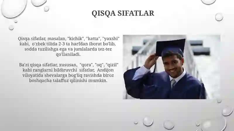 Sifatlarning ottirma darajalari 3