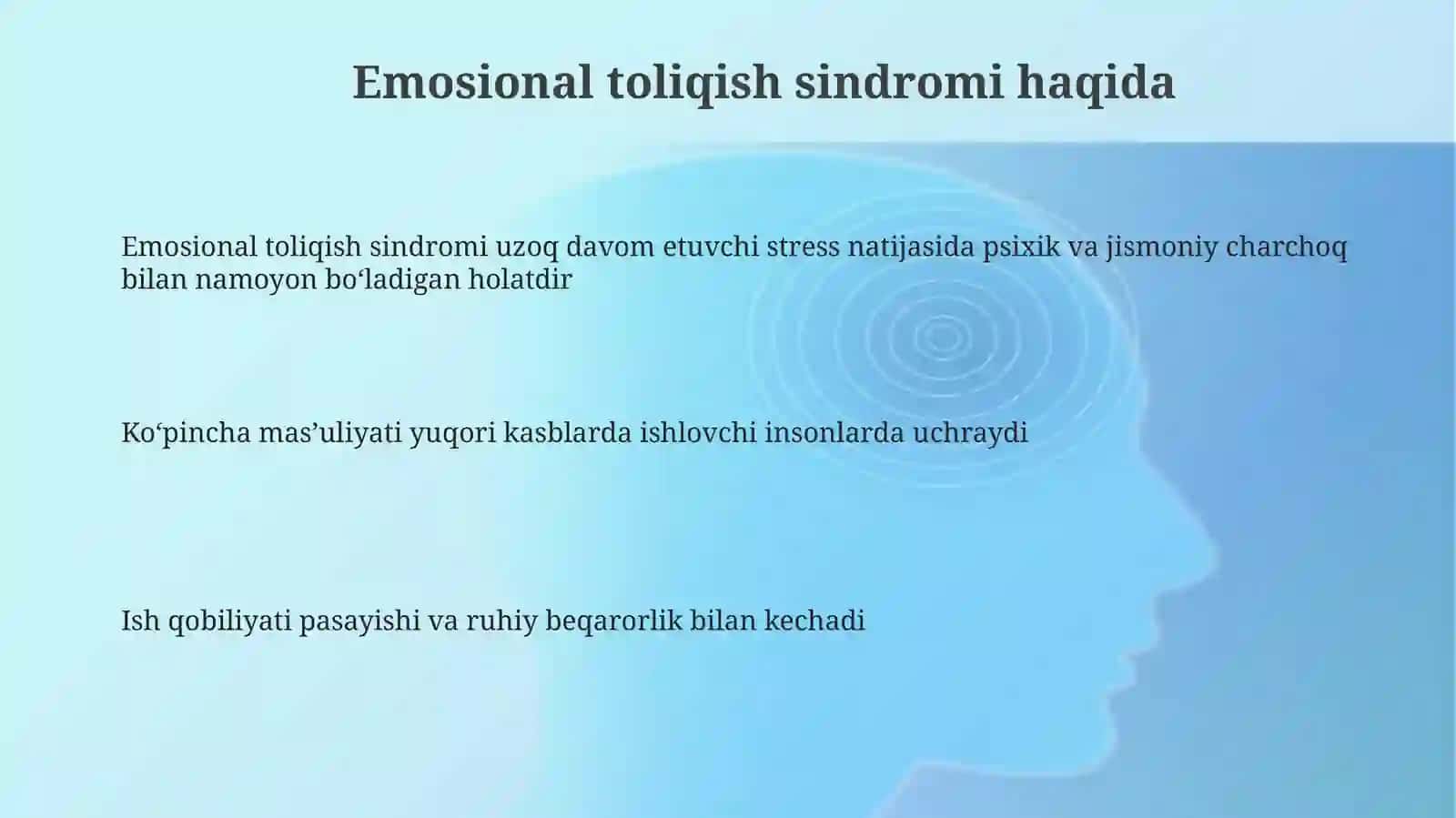 Emosional toliqish sindromi 3