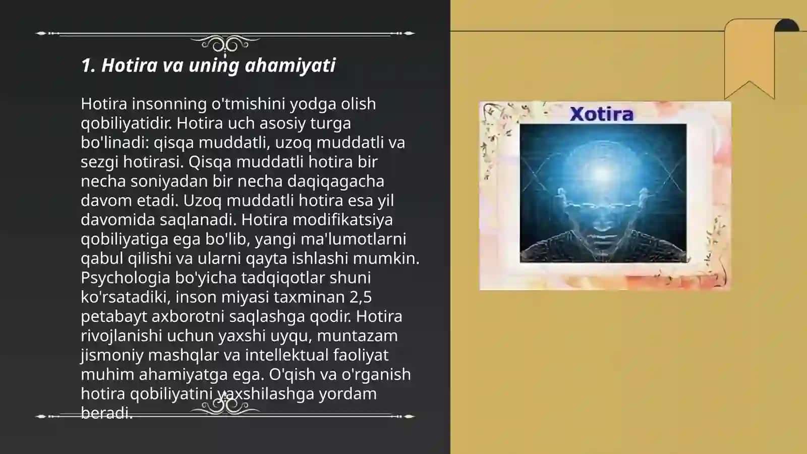 Hotira va diqqat 3