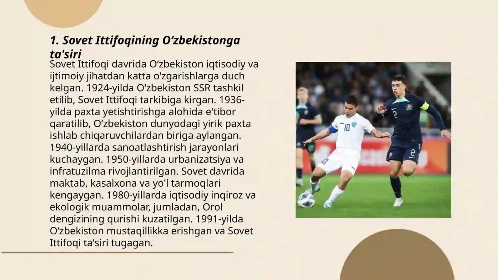 Sovet Ittifoqining Oʻzbekistonga ta'siri 3