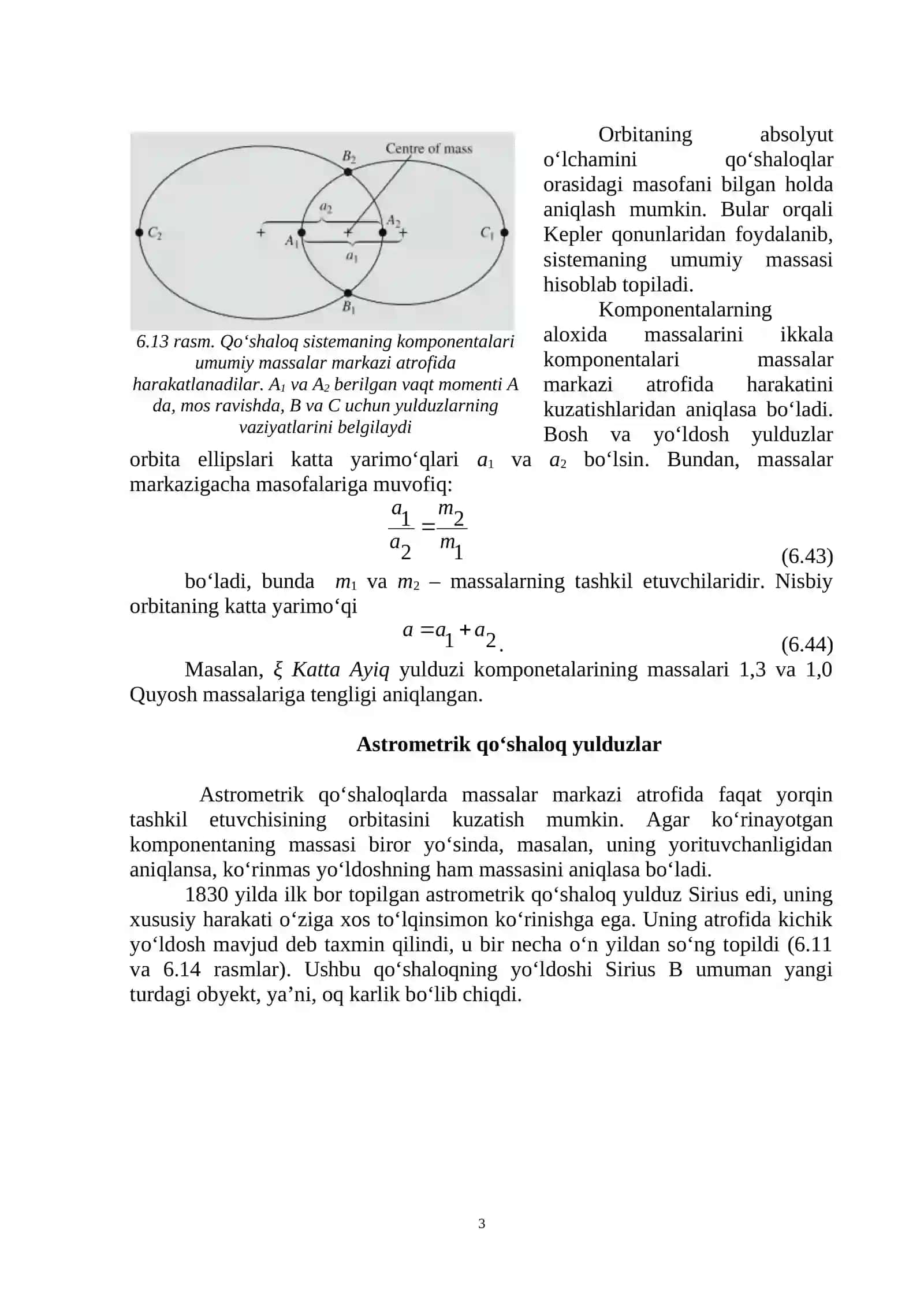 QO'SHALOQ YULDUZLAR TURLARI VA KUZATUV USULLARI 3
