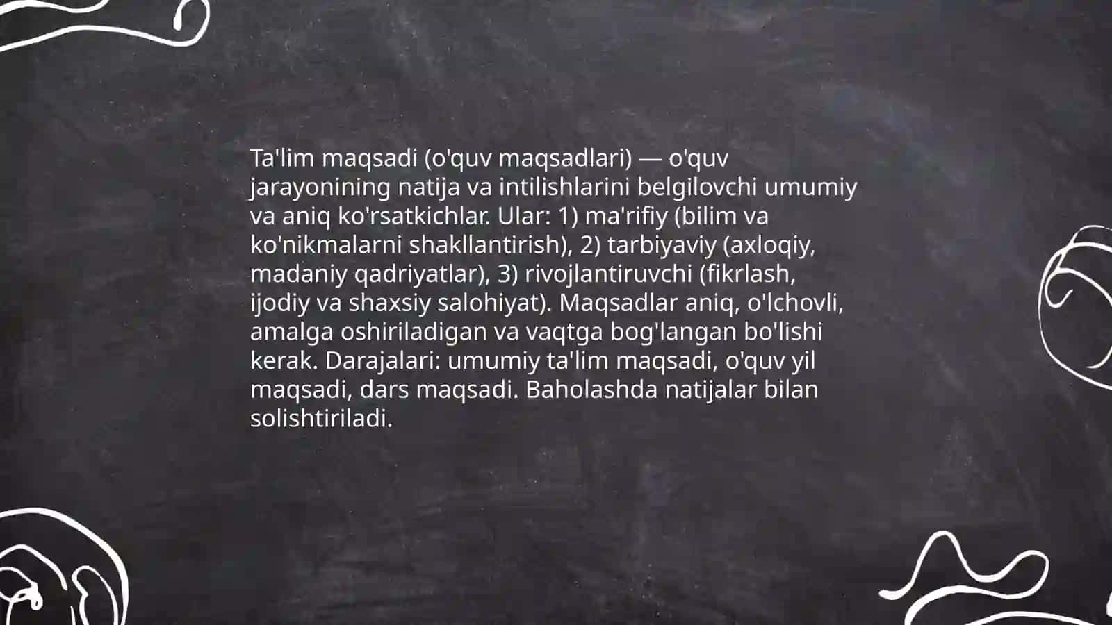 Didaktikaning asosiy kategoriyalari 3