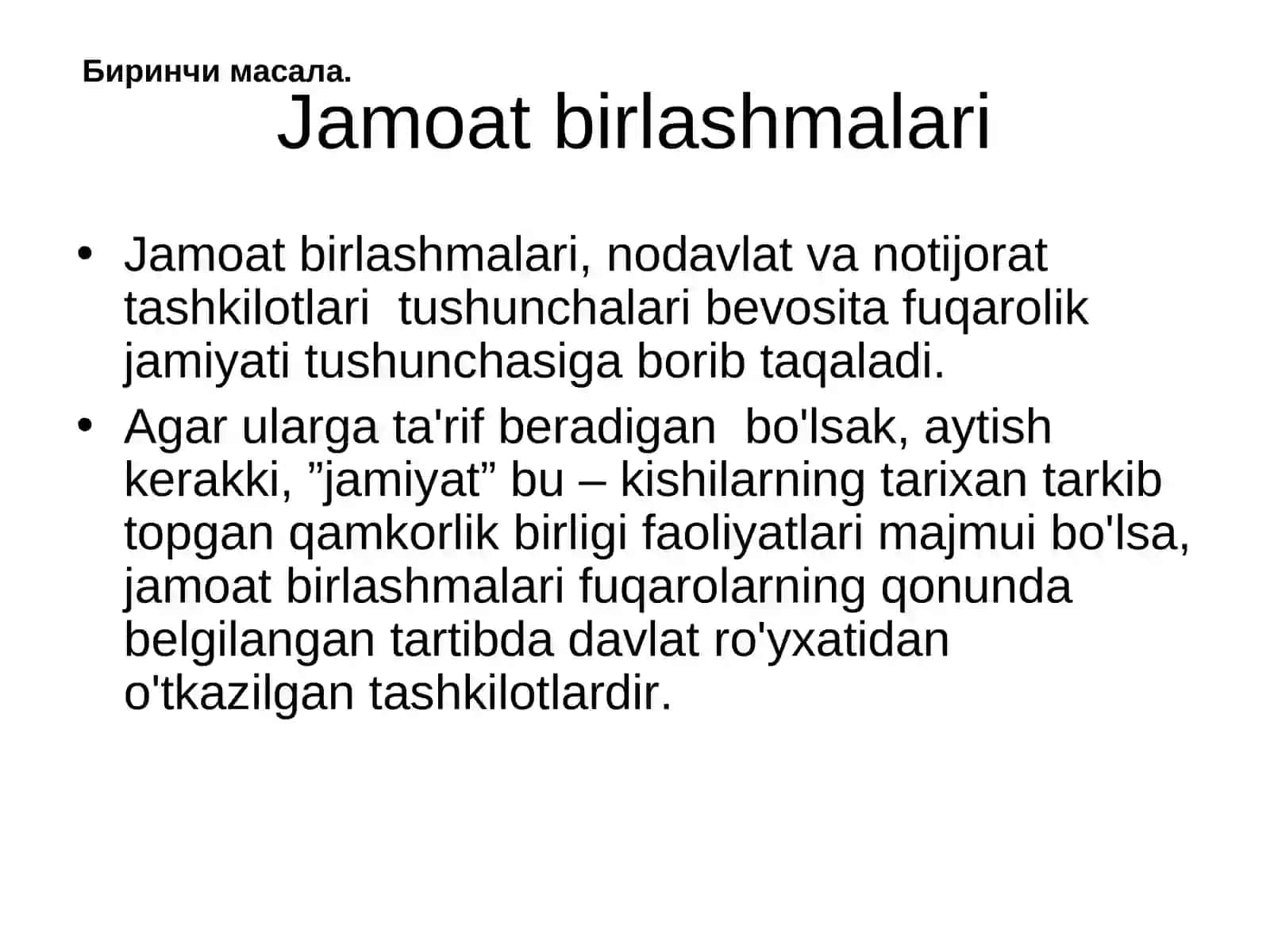 Demokratik jamiyatni barpo etishda nodavlat va jamoat birlashmalarining o'rni 3