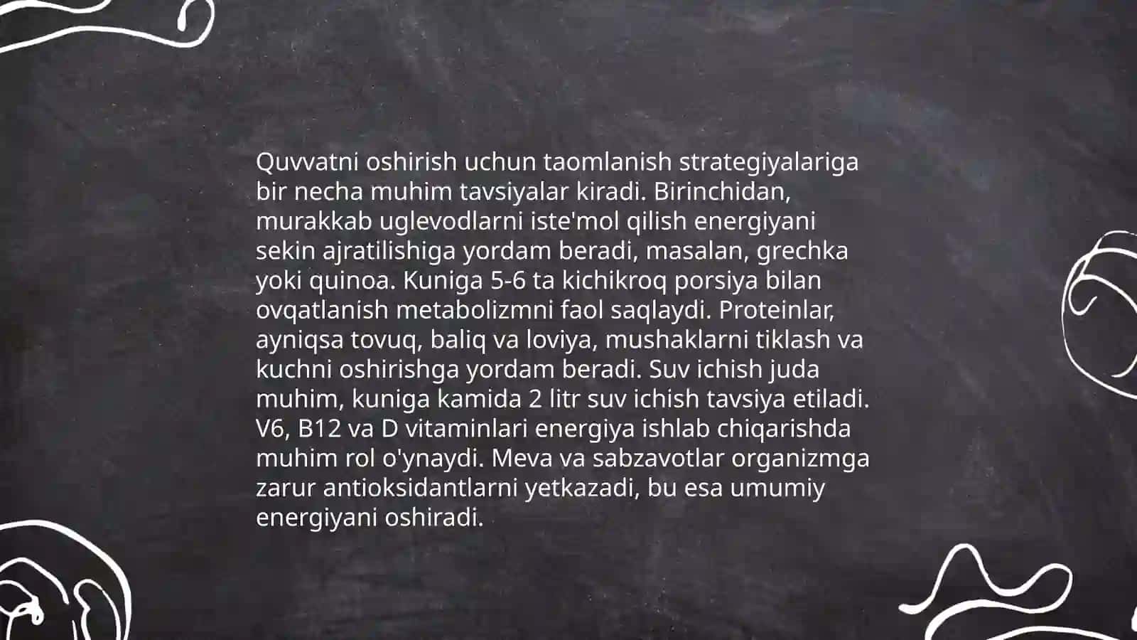 Quvvatni oshirish uchun yondashuvlar 3
