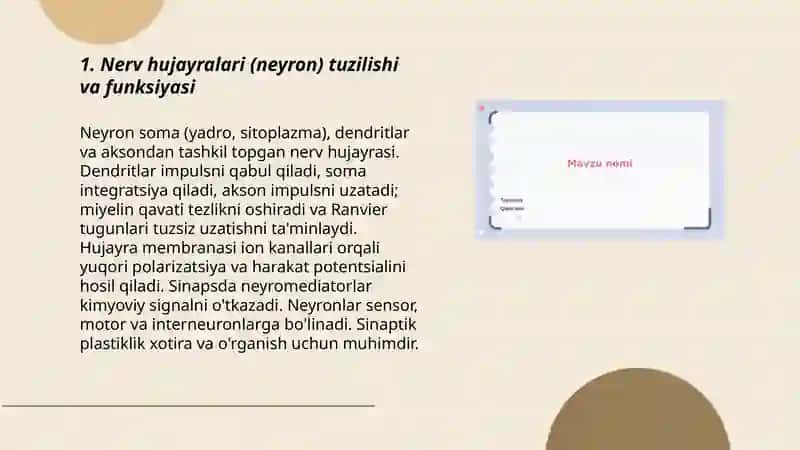 Psixikaning nerv fizalogik asoslari 3