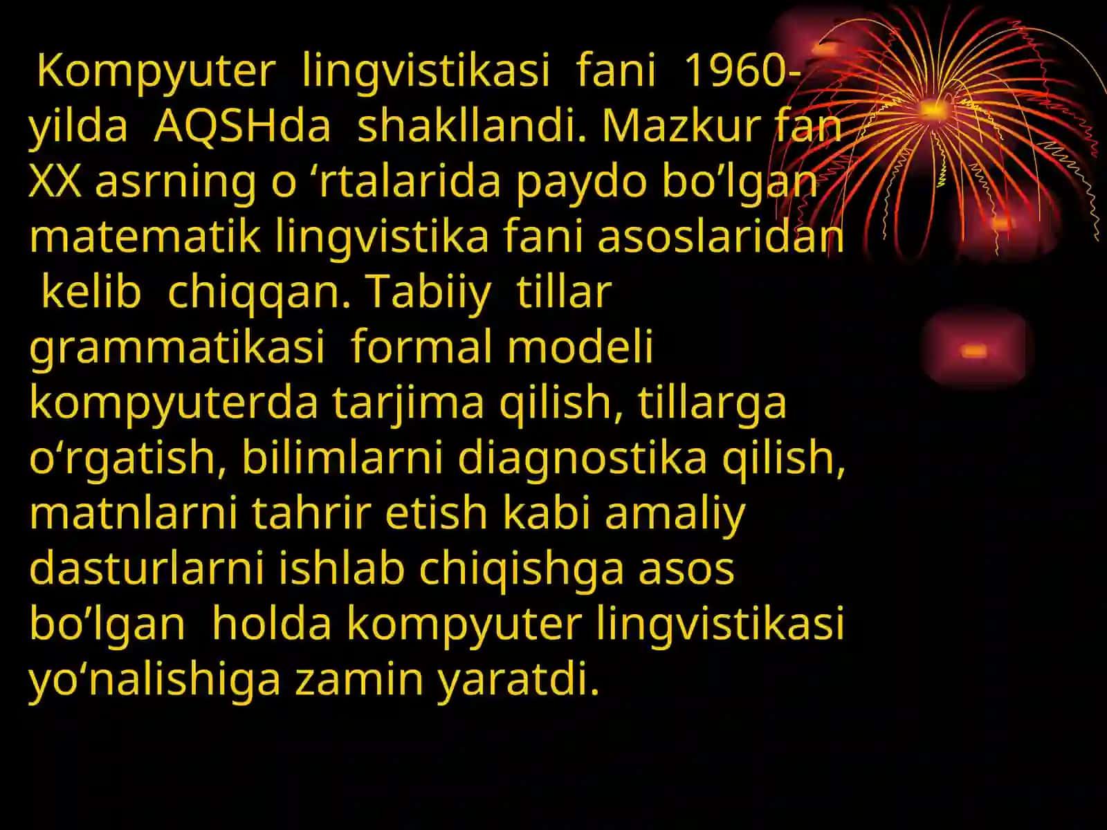 Turkologiya va o’zbek tilshunosligida kompyuter lingvistikasiga oid tadqiqotlar 3