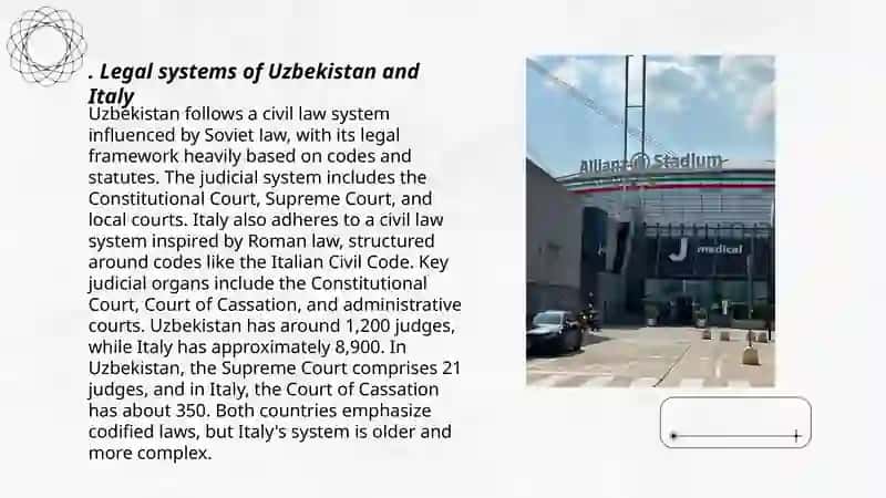 O‘zbekiston va Italiyaning qonunlari urf odatlari azo bo‘lgan tashkilotlari taqqoslanishi 3