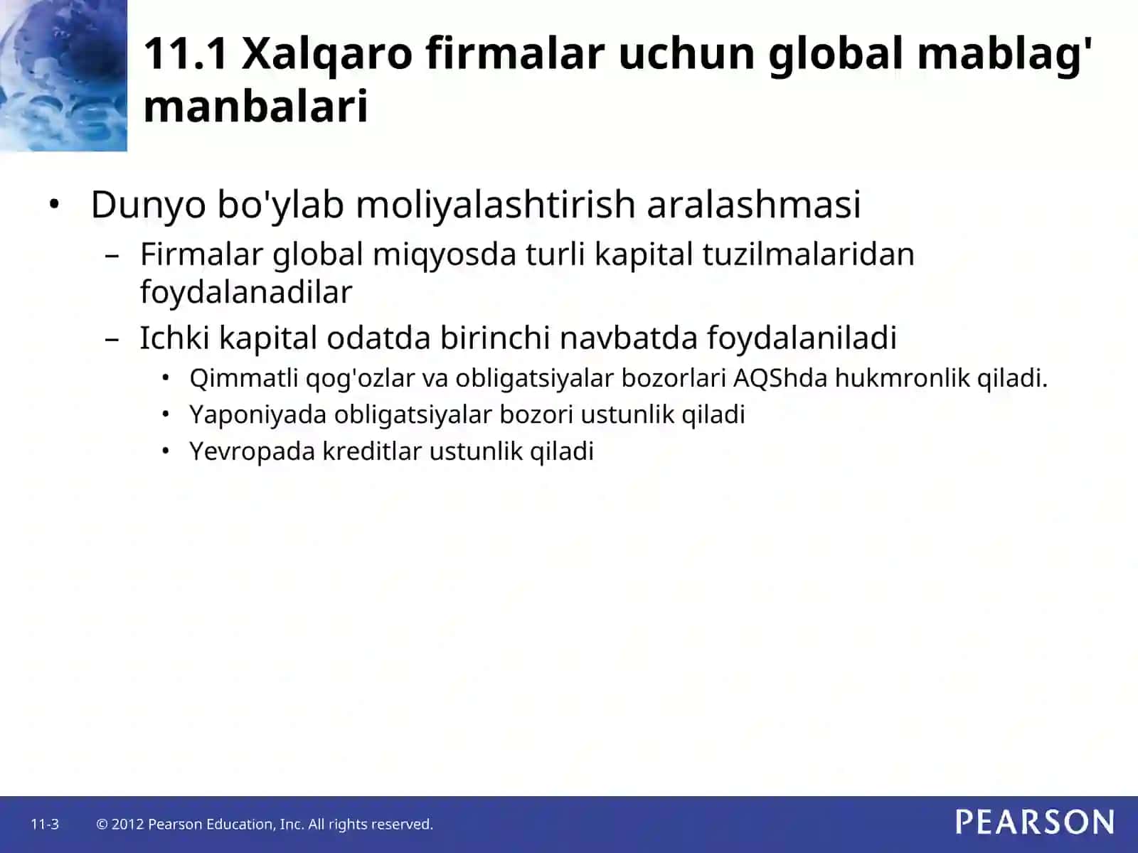 Global obligatsiyalar bozorida qarzlarni jalb qilish va qayta moliyalashtirish 3