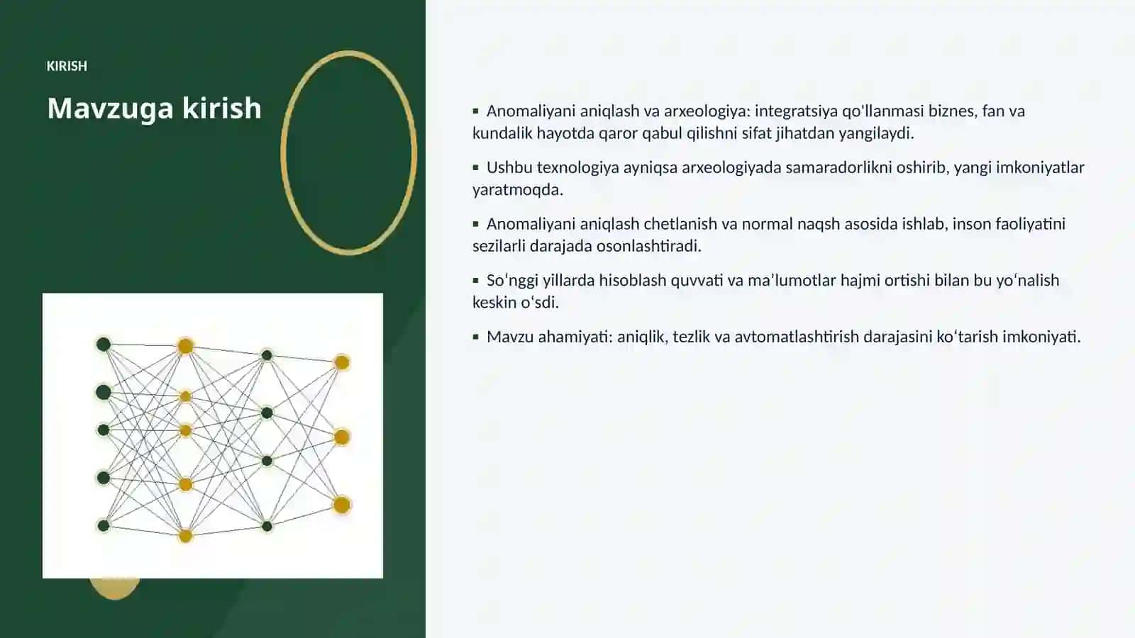Anomaliyani aniqlash va arxeologiya: integratsiya qo'llanmasi 3