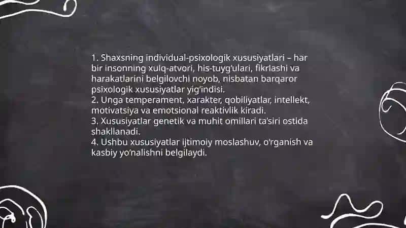 Shaxsning individual-psixologik xususiyatlari 3