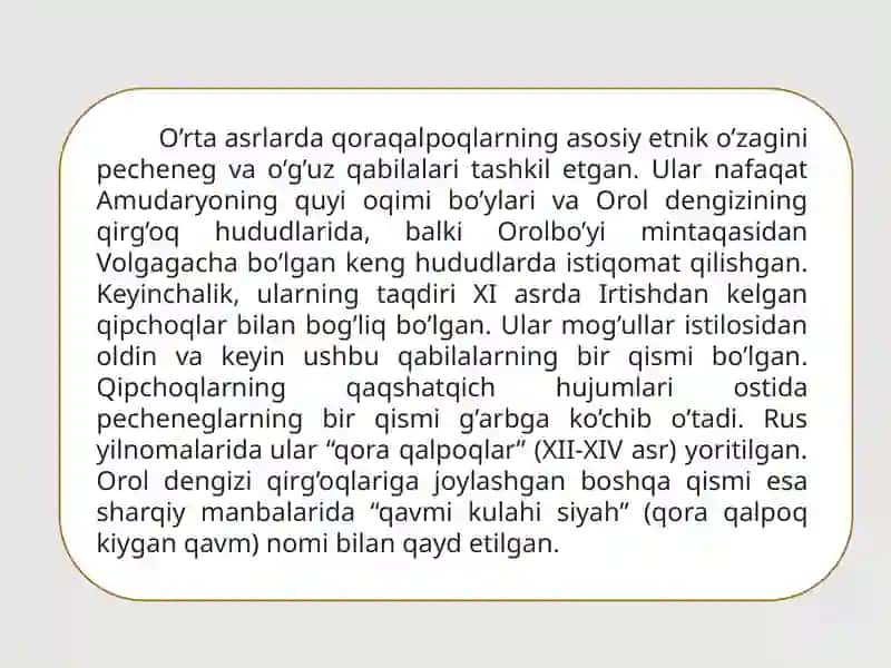 Janubiy Orol hududi – Qadimgi O‘rta Asrlarda (16 betli PPTX slayd) 3