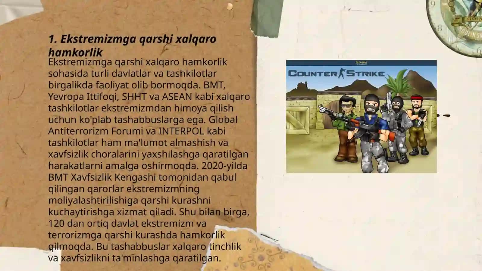 Dunyo hamjamiyatining ekstremizm va terrorizmga qarshi kurash tajribasi 3