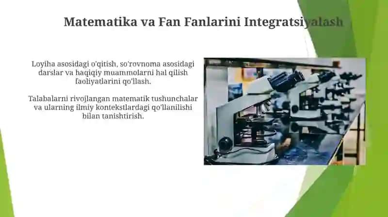 Matematika va Fan Fanlarini Integratsiyalash 3