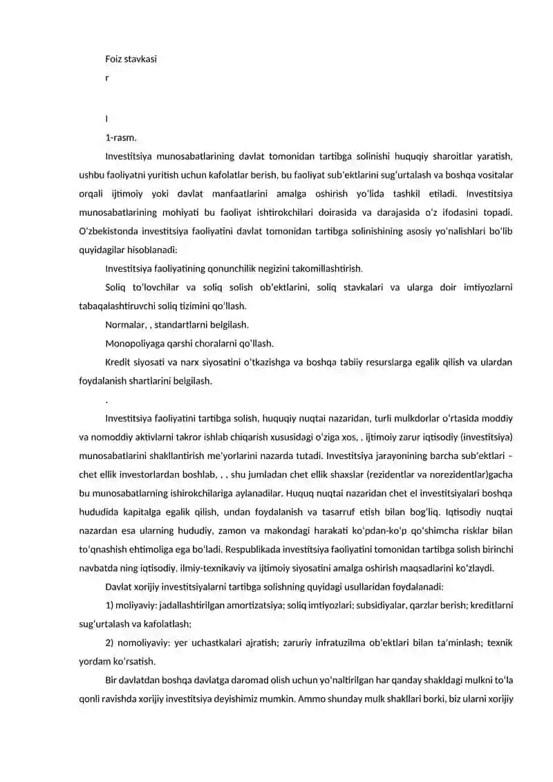 O’zbekiston Respublikasi investitsiya siyosati 3