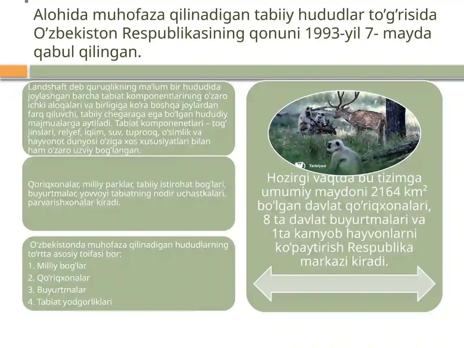 ekologiya fanidan mustaqil ishi 3
