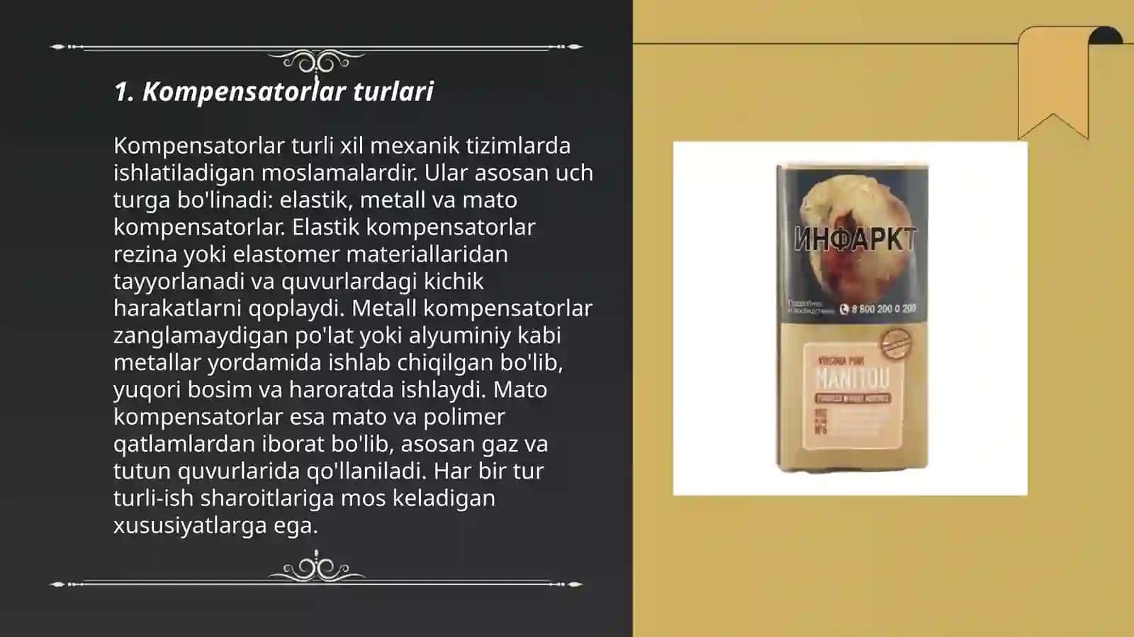 Kompesatorlar va adilaklar 3