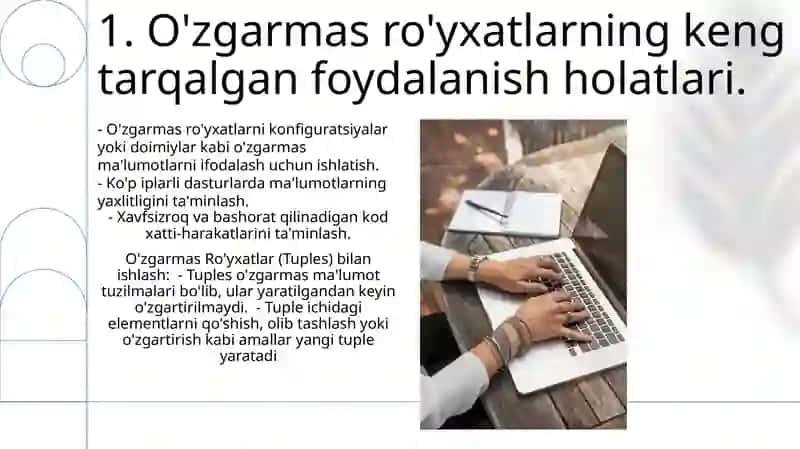 O'zgarmaslik: Asosiy Tushuncha 3