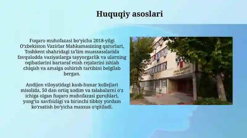 Ta'lim muassalarida fuqaro muhofazasini tashkil etish 3