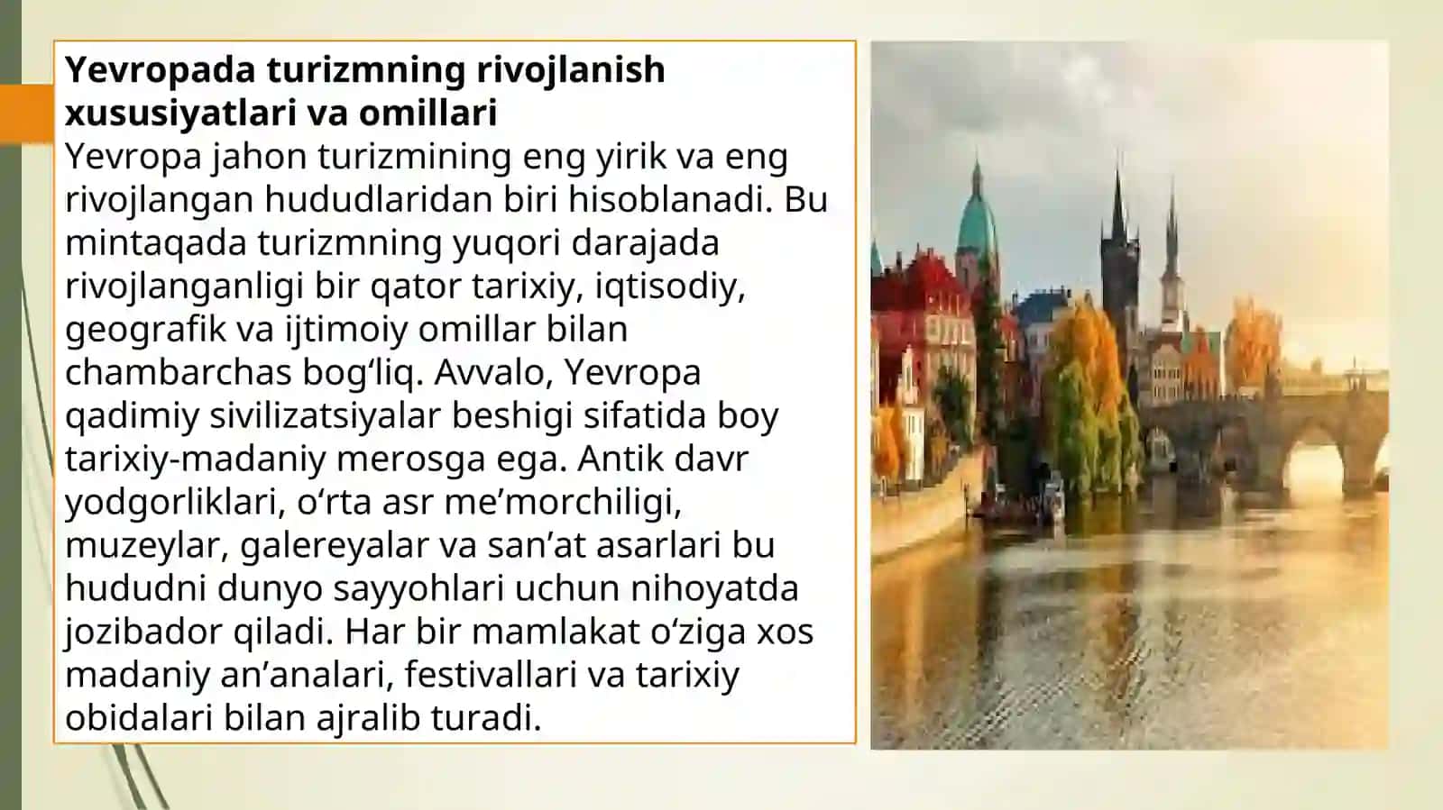 Yevropaning yirik turistik markazlari 3