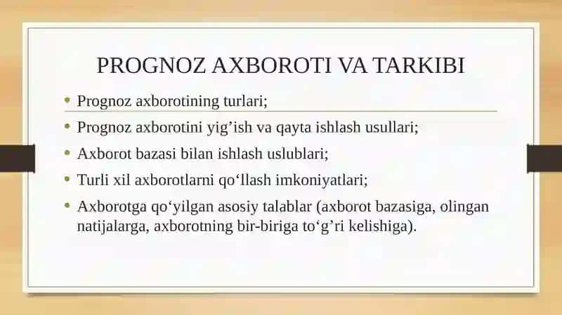 MAKROQITISODIY TAHLIL VA PROGNOZLASHNING AХBOROT TA’MINOTI 3