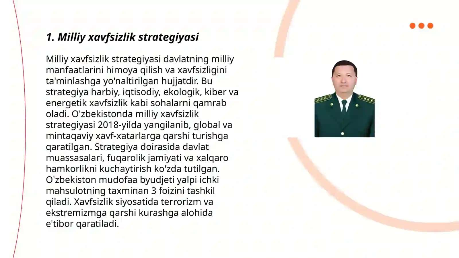 Milliy xavfsizlik strategiyasi 3
