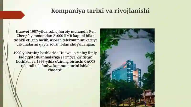 Huawei: Tarix, Mahsulotlar va Moliyaviy Ko'rsatkichlar 3