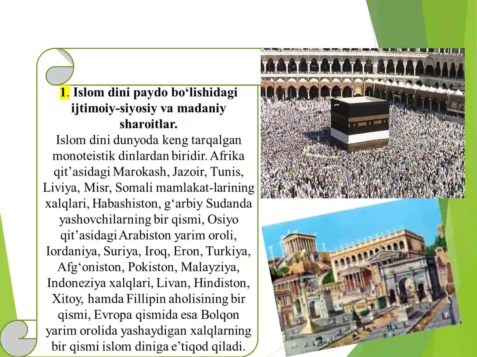 Islom dinitarixi va mohiyati 3
