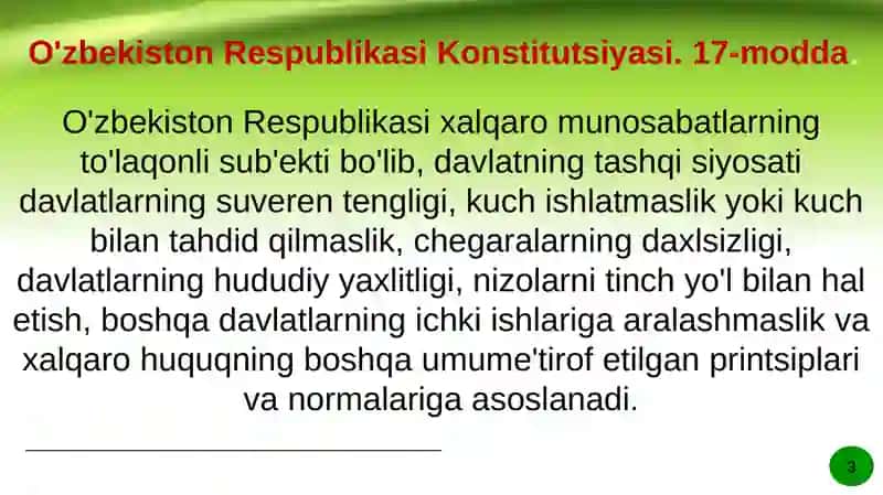 O'zbekiston va jahon hamjamiyati 3