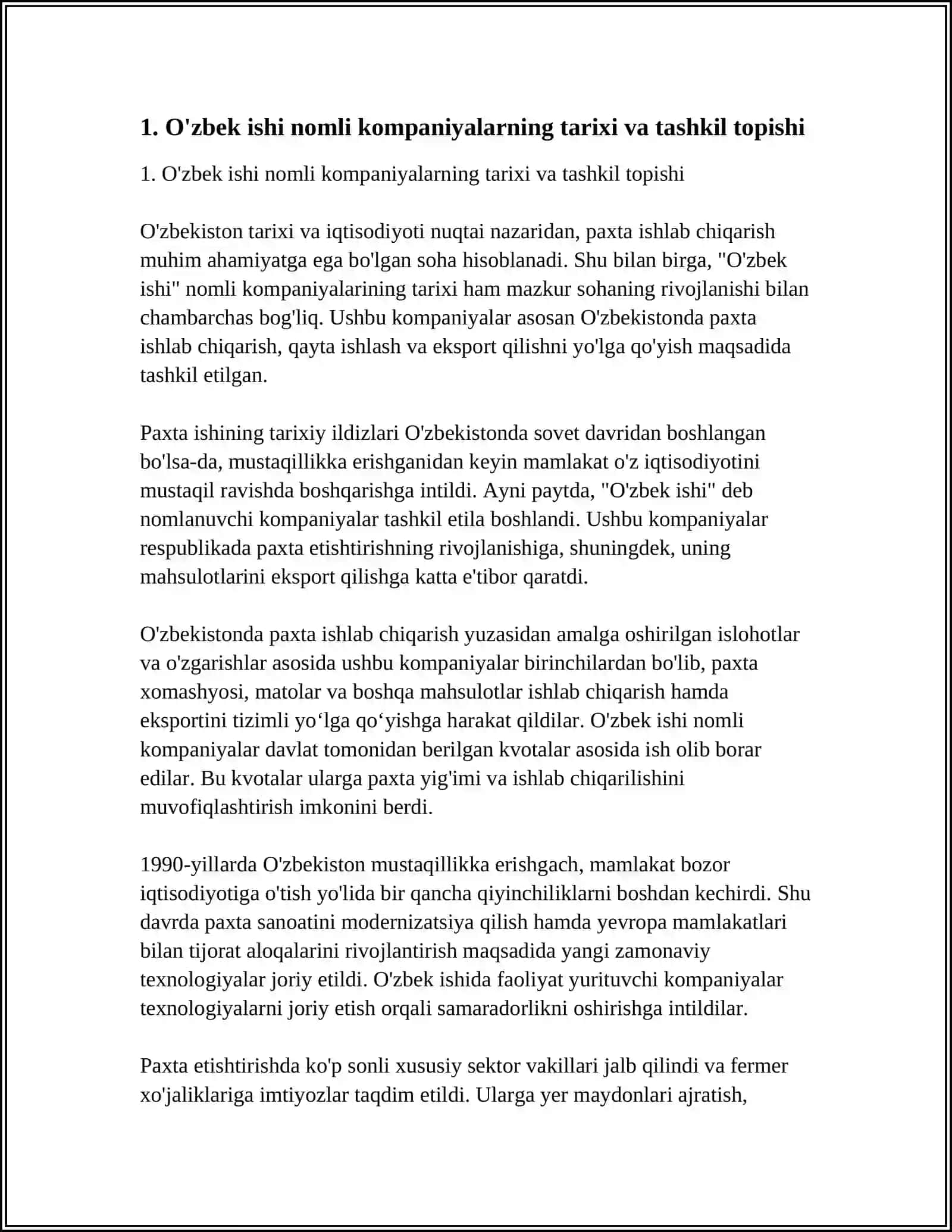 O‘zbek ishi nomli kompaniyalar 3