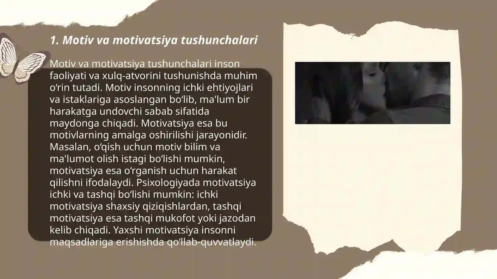 Xorij psixologiyasida motiv va motivatsiya muammosi 3