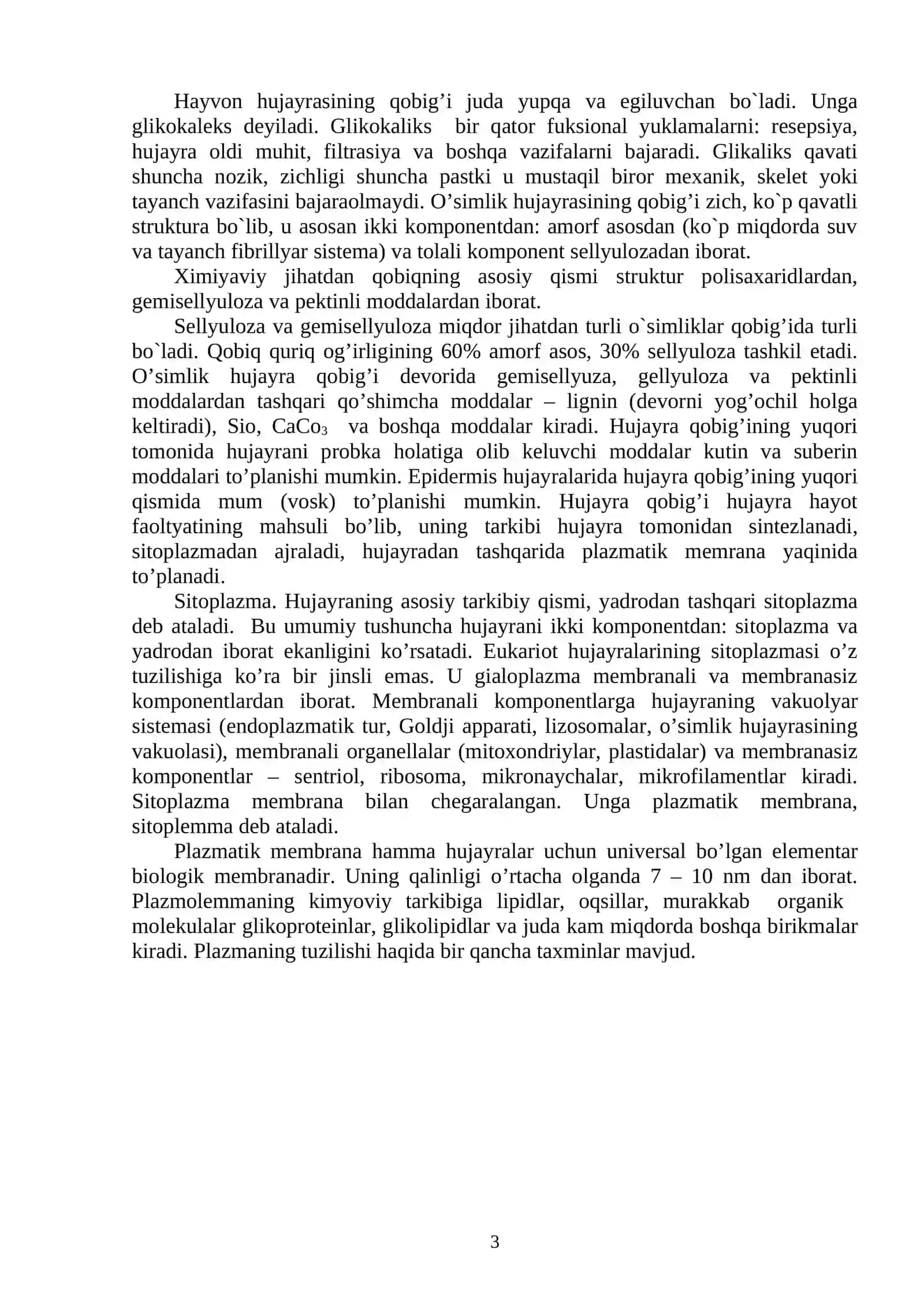 Eukariotlarning genetik materiallarining taxlanish saviyalari 3
