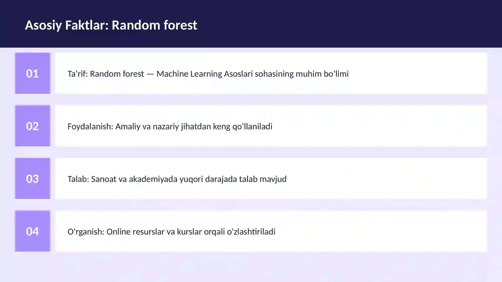 AI | MACHINE LEARNING ASOSLARI 3