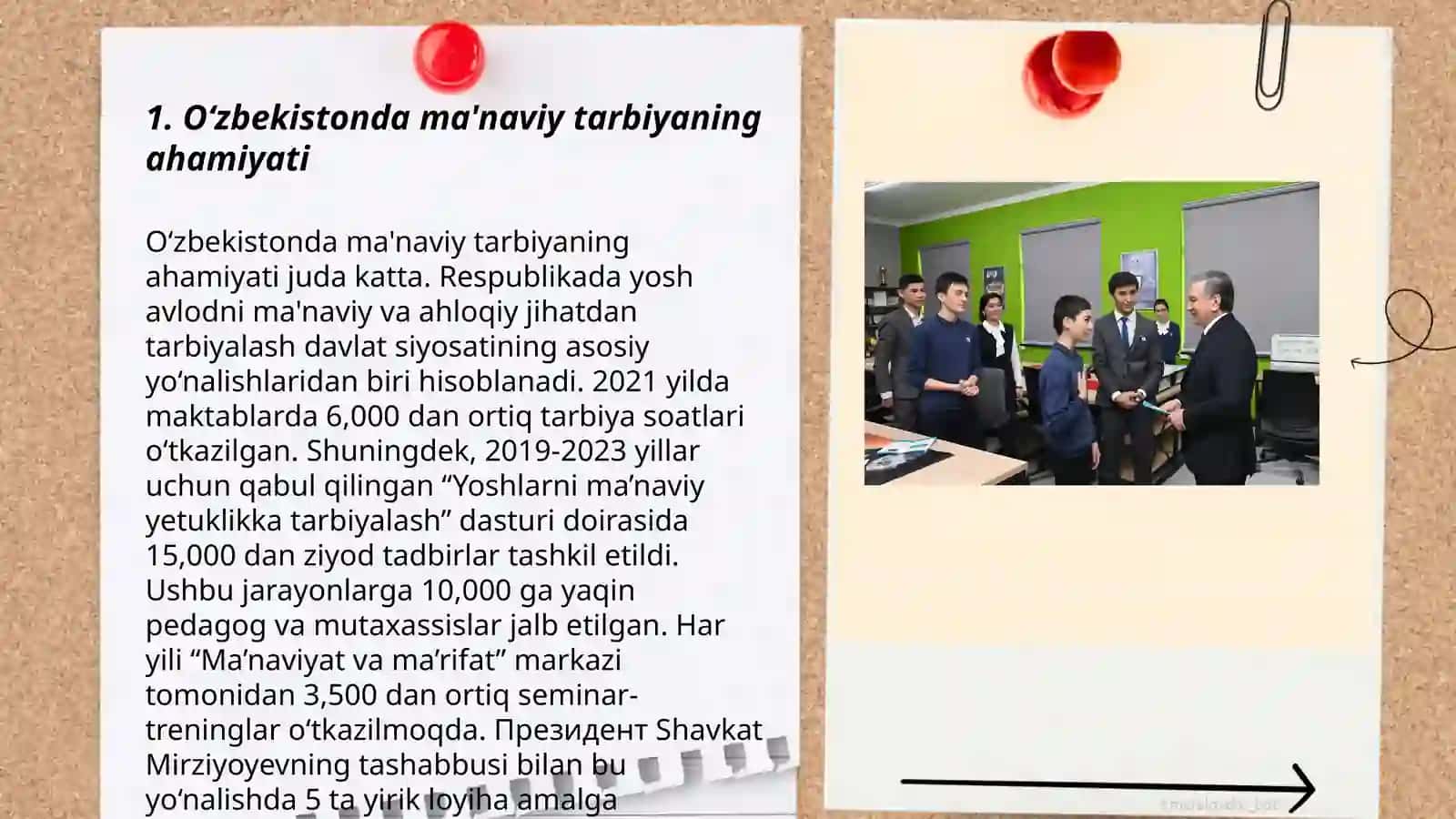 O‘zbekistonda ma'naviy tarbiyaning ahamiyati 3