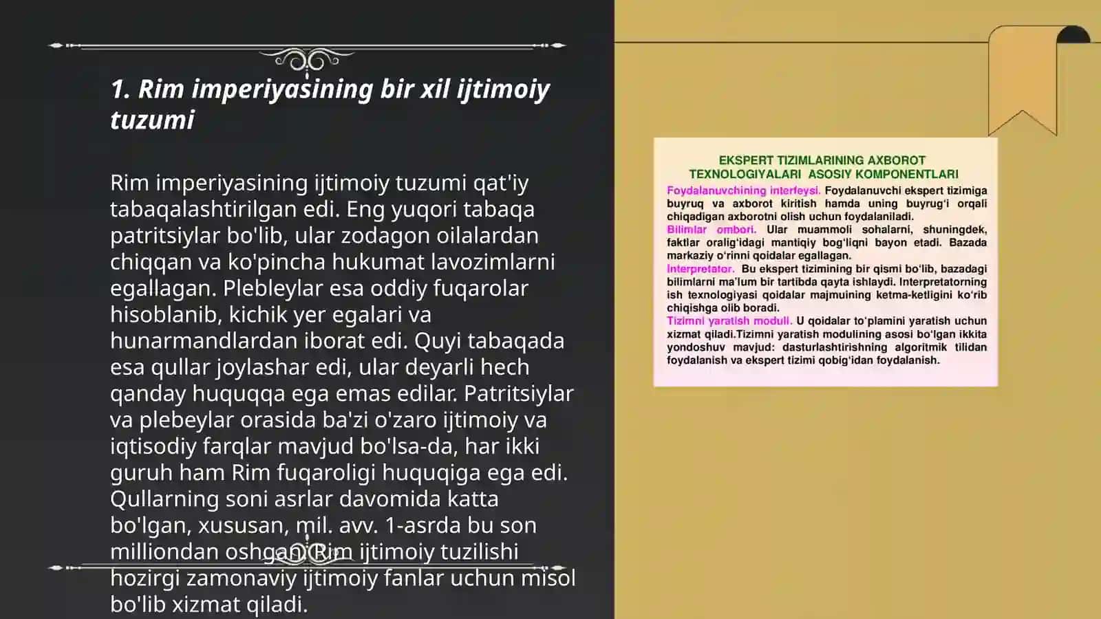 Rim imperiyasida ilmiy bilimlarning rivojlanmaslik sabablari 3
