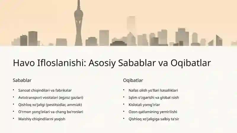 Ifloslanish Manbalari va Ularni Bartaraf Etish Strategiyalari 3