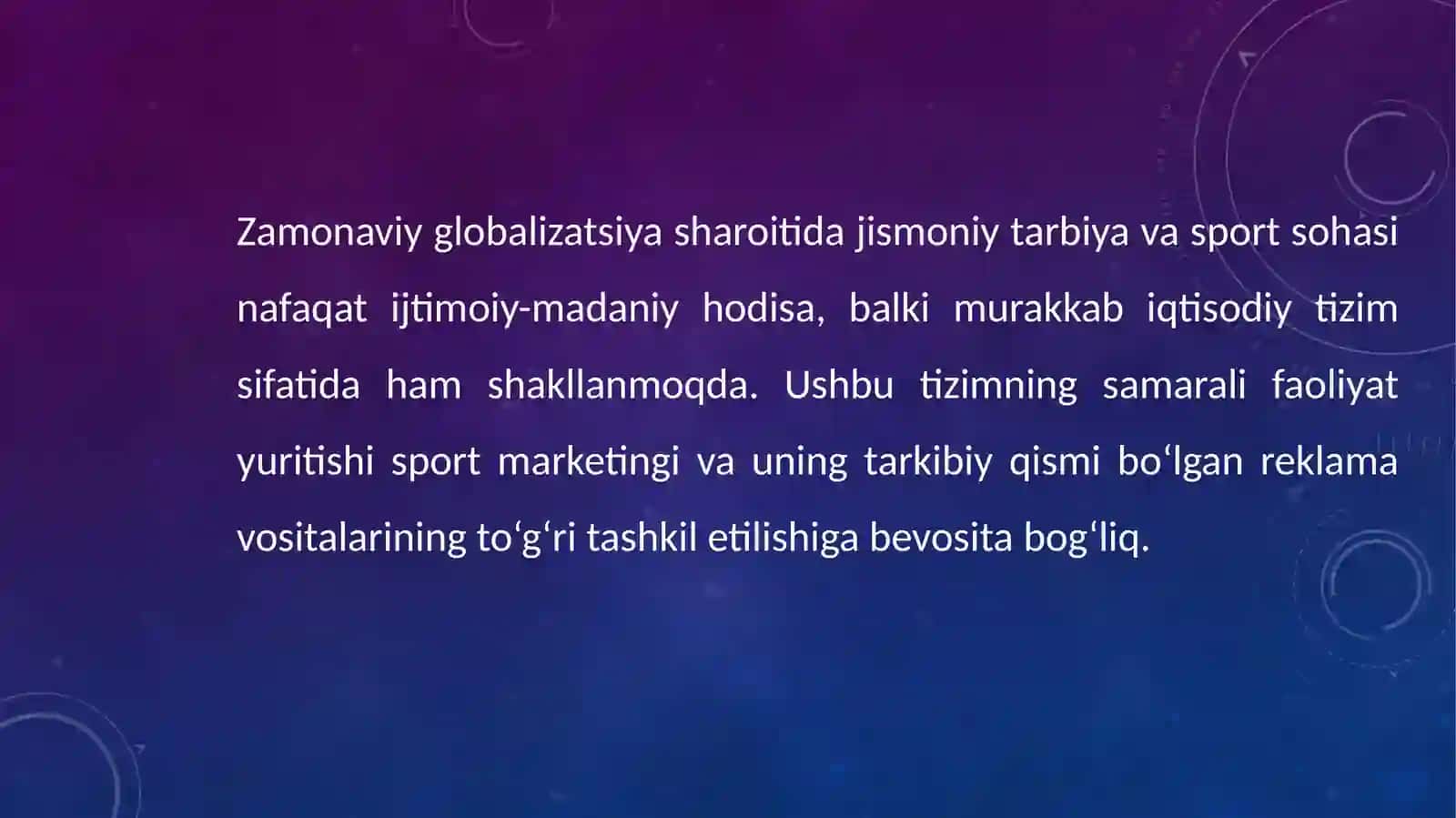 Jismoniy tarbiya va sport marketingda reklama vositalari 3