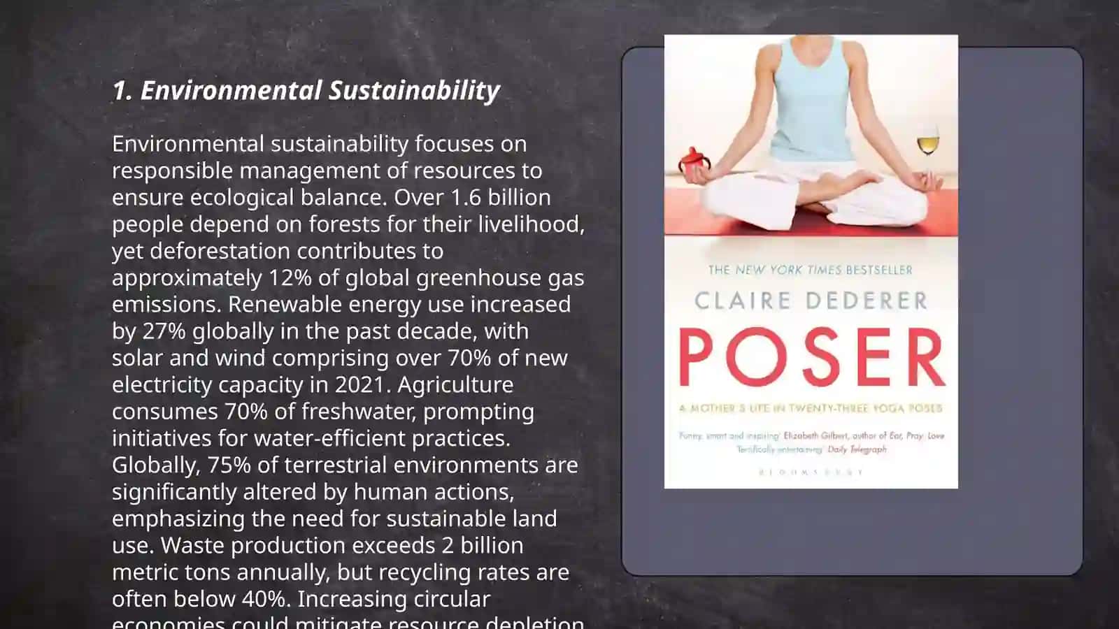 Environmental Sustainability 3