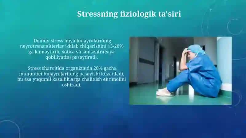 Stressning Fiziologik Ta'siri 3