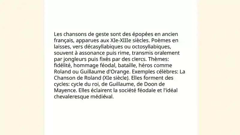 La litterature du Moyen Age 3