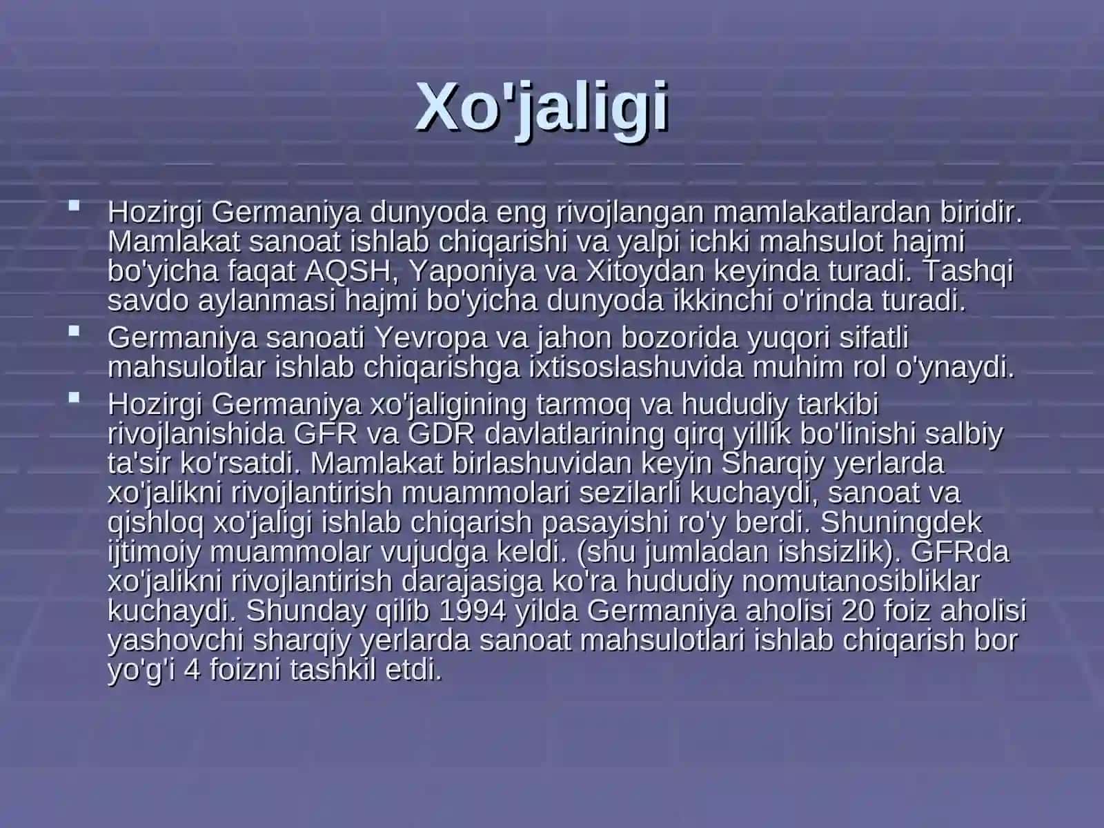 Germaniya GERMANIYADEMOKRATIK RESPUBLIKASI 3