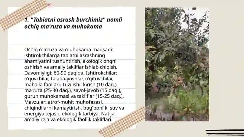 Tabiatni asrash burchimiz 3