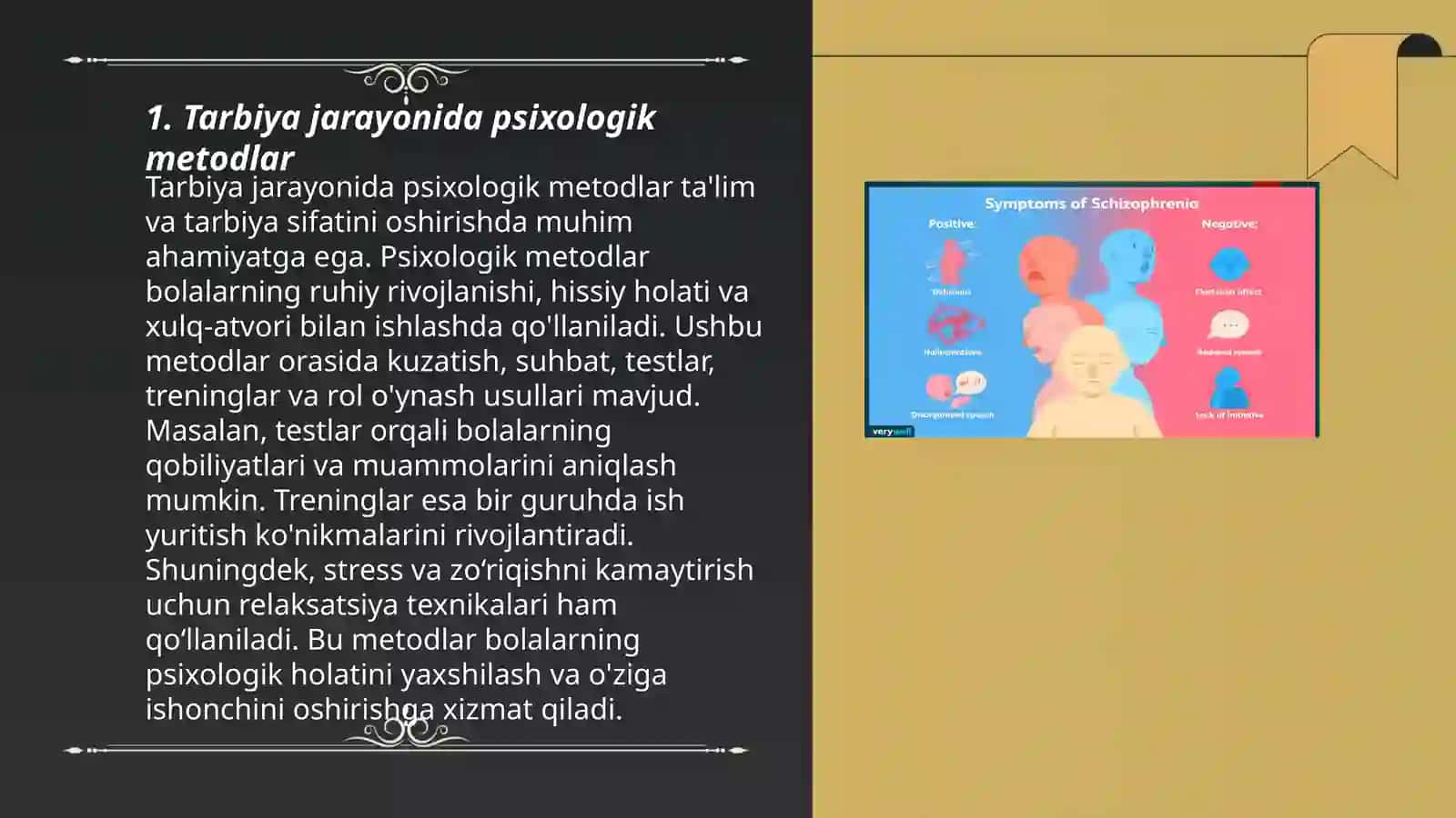 Tarbiya jarayonining psixologik asoslari 3