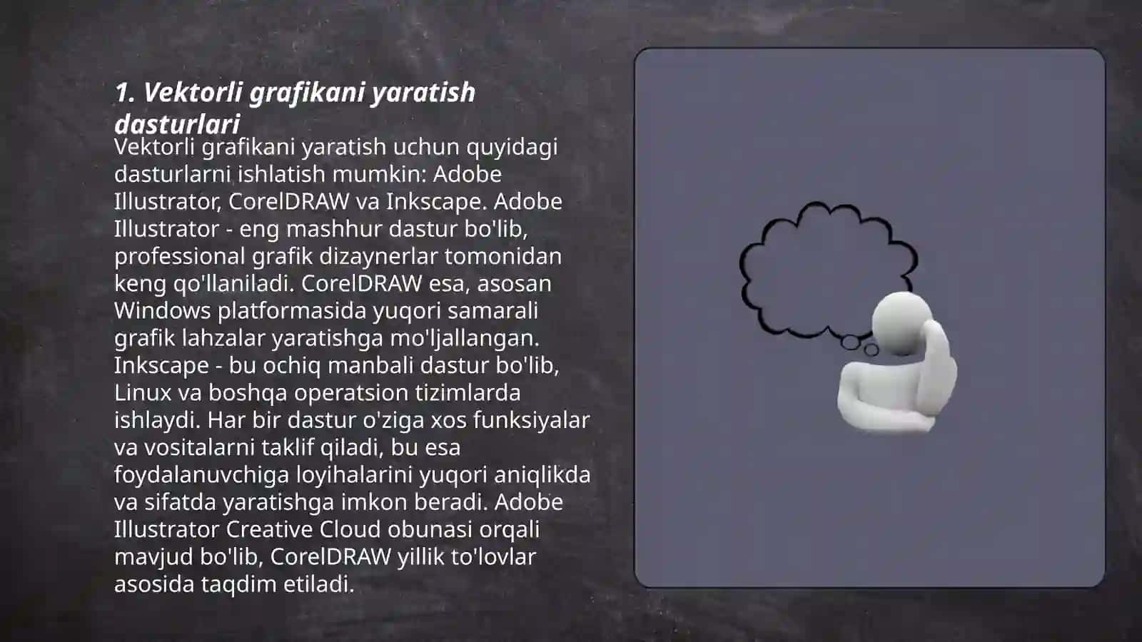 Vektorli grafikani yaratish dasturlari 3
