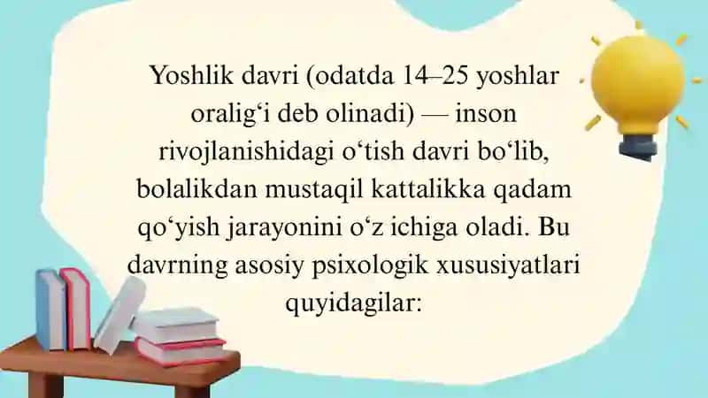 Umumiy psixologiya fanidan tayyorlagan taqdimoti 3