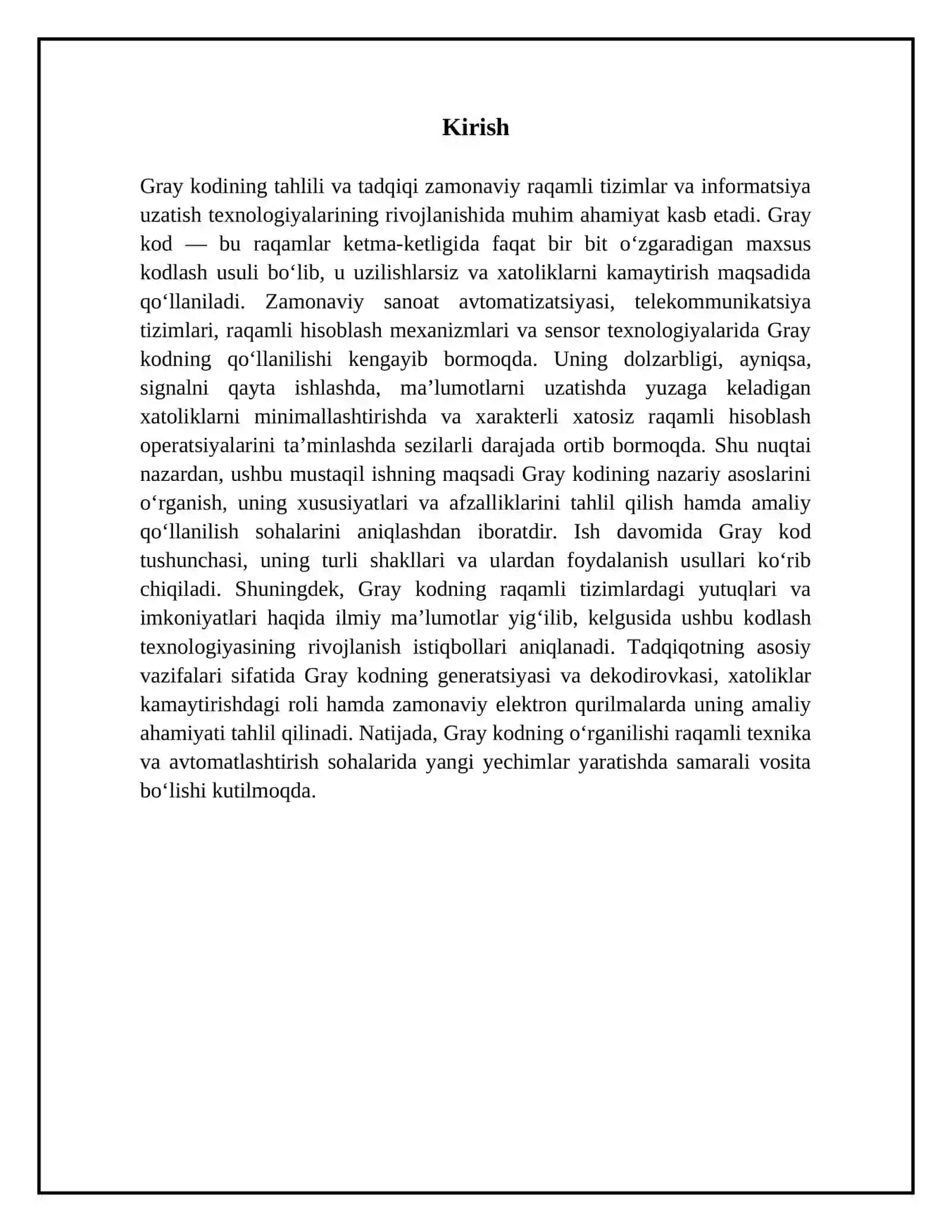 Gray code 3