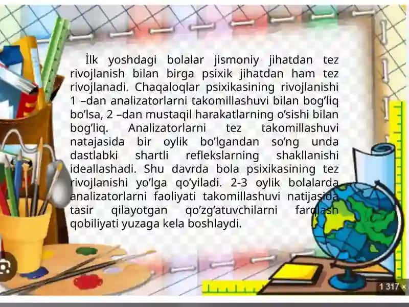 Ilk bolalik davri psixologiyasi va psixodiagnostikasi 3